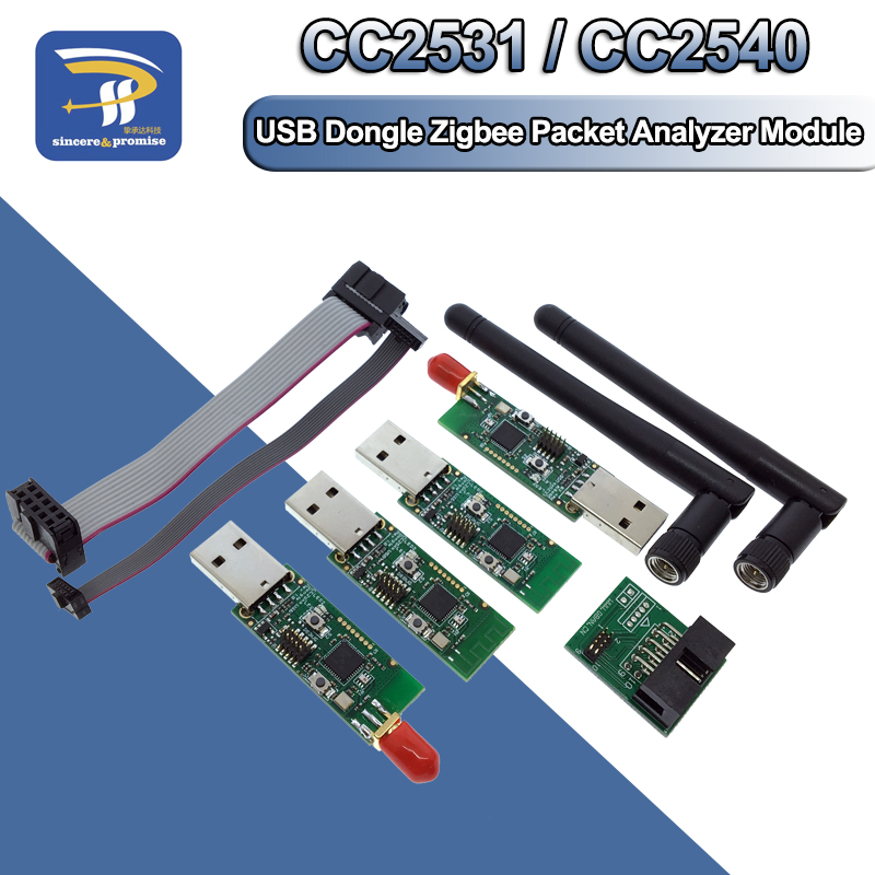 Zigbee Cc2531 - الشم العارية مجلس حزمة بروتوكول محلل