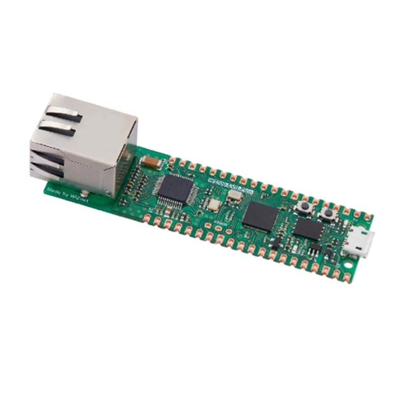 Ethernet W5500 - لوحة تطوير إيثرنت ABUO-W5500-EVB-Pico2، لوحة تقييم