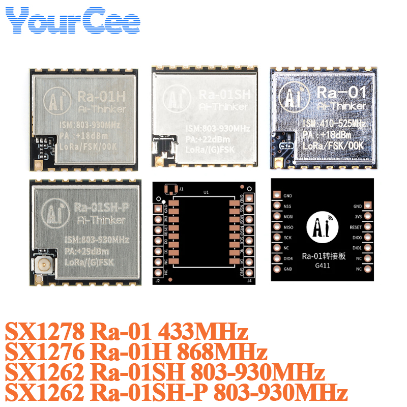 Lora Rfm95 - 10 قطعة/1 قطعة SX1276 LoRa Ra-01H