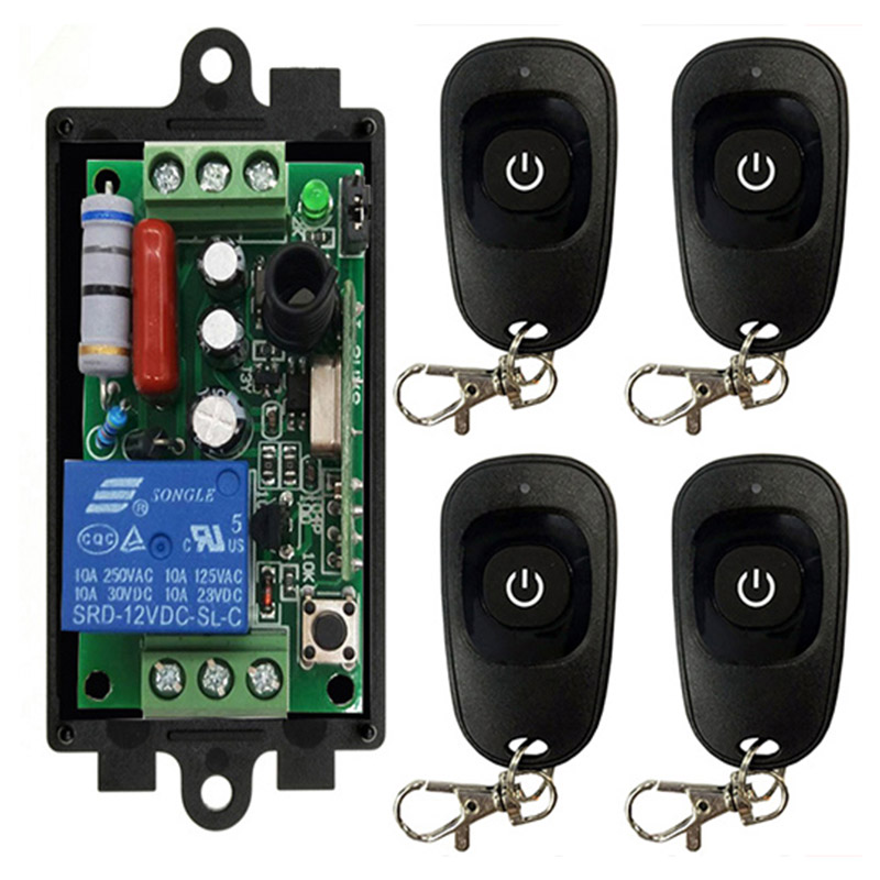 Relay Module 1 Channel - مفتاح إضاءة لاسلكي يعمل بالتحكم عن