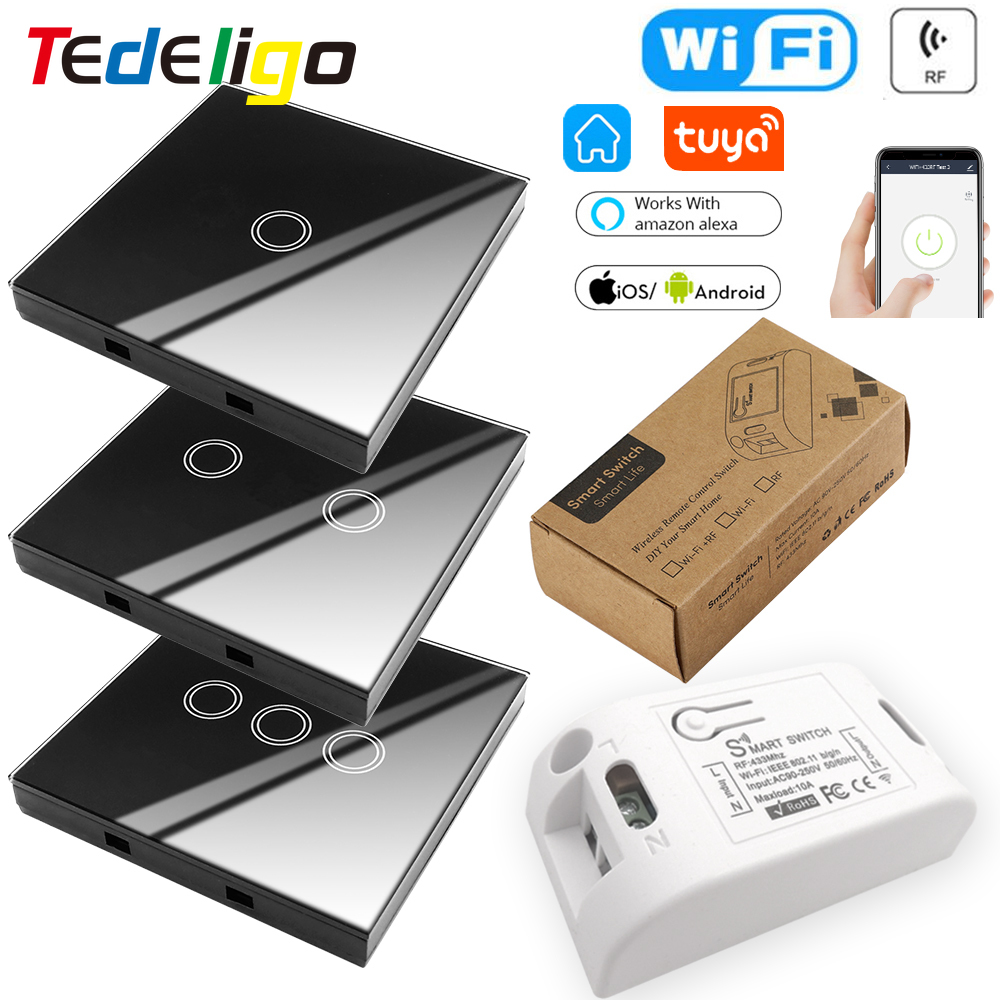 Relay Module 1 Channel - مفتاح إضاءة حائط ذكي يعمل باللمس