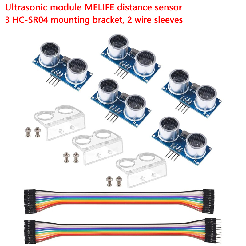 Ultrasonic Sensor Hc-Sr04 - 5 وحدات بالموجات فوق الصوتية، مستشعر