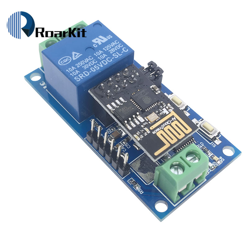 Lora Rfm95 - 5 فولت ESP-01 ESP8266 1 قناة