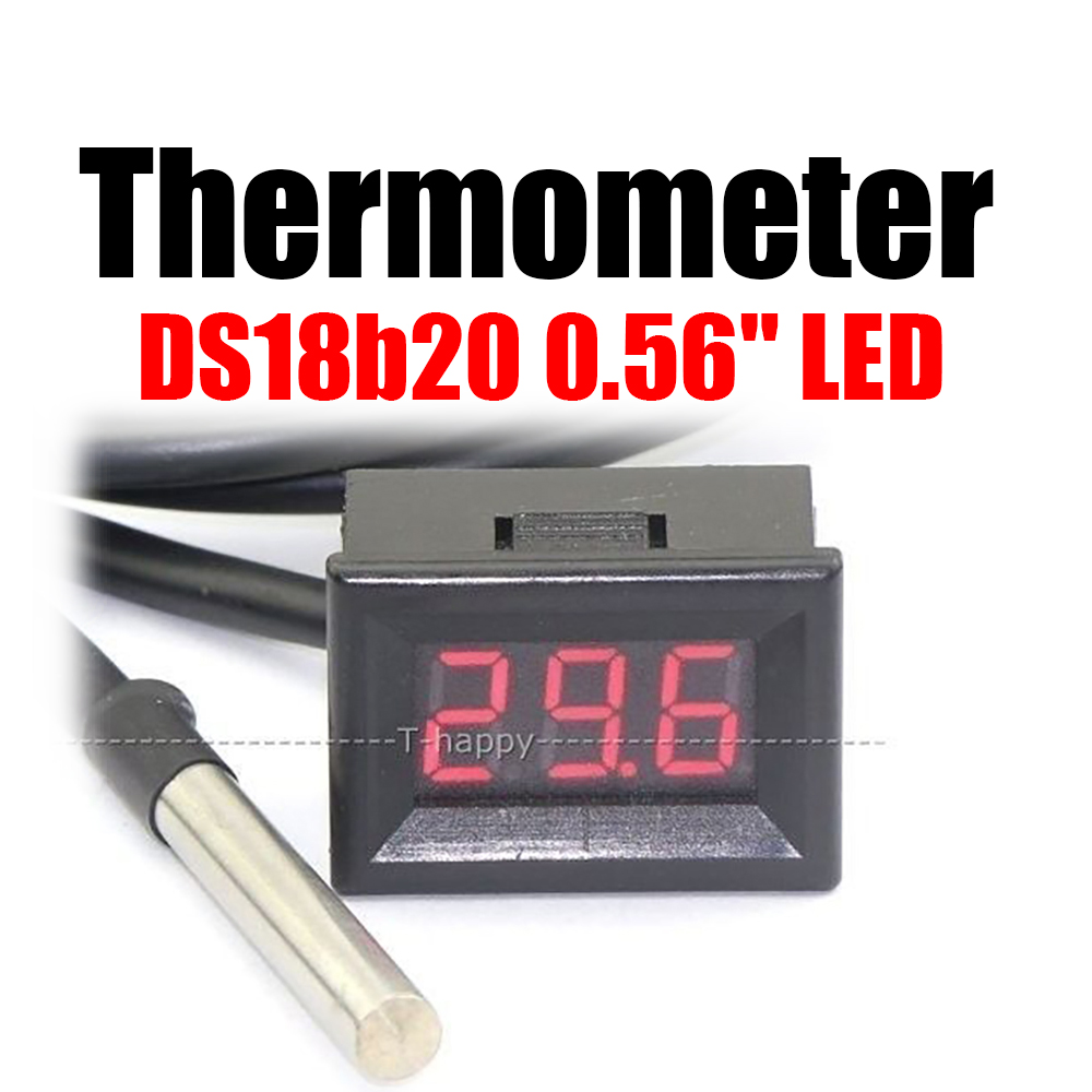 Ds18B20 - DS18B20 LED ميزان الحرارة الرقمي ،