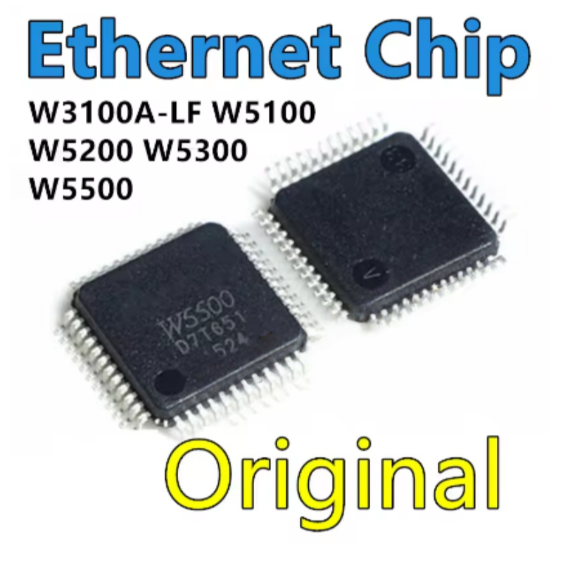 Ethernet W5500 - رقاقة W3100A-LF W5100 W5200 W5300 W5500
