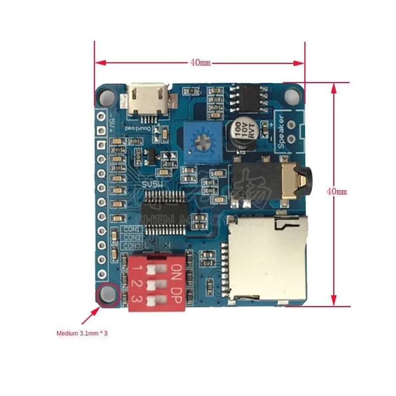 وحدة تشغيل الصوت الصوتي وحدة م - مراجعة Sd Card Module وسعره
