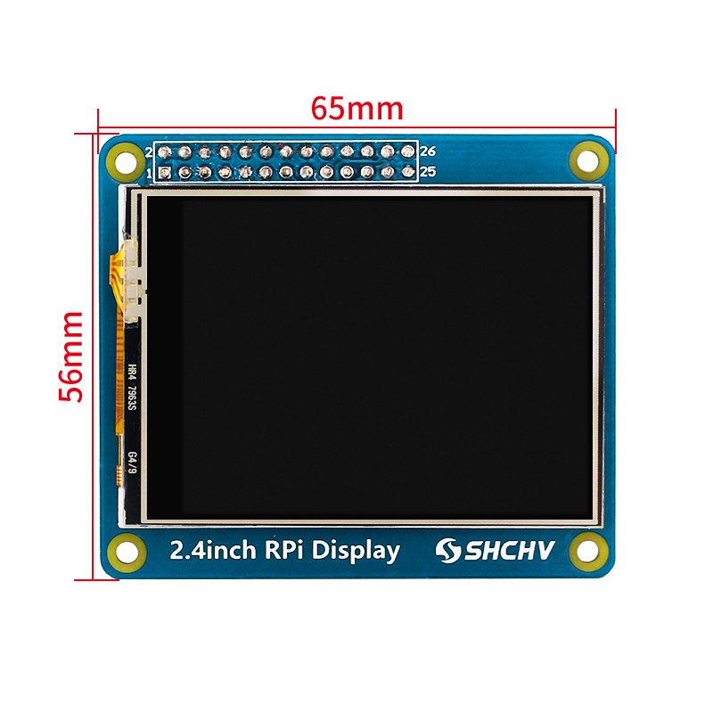 SHCHV 2.4 بوصة تعمل باللمس لرا - مراجعة Tft Display 2.4 وسعره