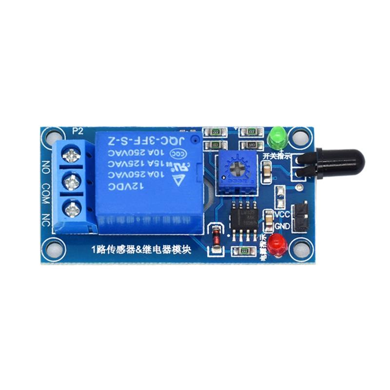 وحدة استشعار اكتشاف اللهب بالأ - مراجعة Relay Module 1 Channel وسعره
