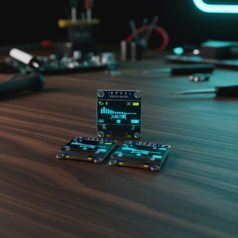 شاشة OLED بحجم 0.96 بوصة ودقة  - مراجعة Oled Display 0.96 وسعره