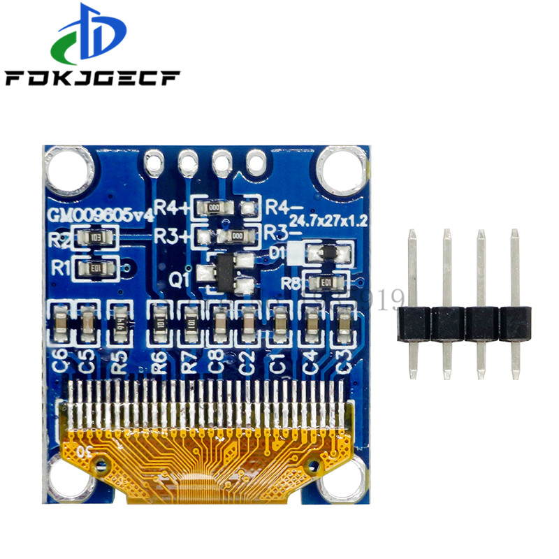 4pin 0.96 بوصة oled IIC المسلس - مراجعة Ssd1306 وسعره