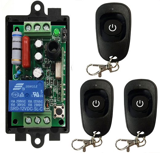 مفتاح إضاءة لاسلكي يعمل بالتحك - مراجعة Relay Module 1 Channel وسعره