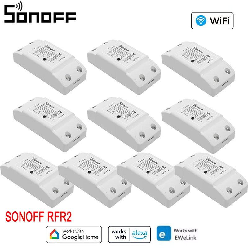 مفتاح ذكي 1-10 قطع SONOFF RFR2 - مراجعة Relay Module 1 Channel وسعره