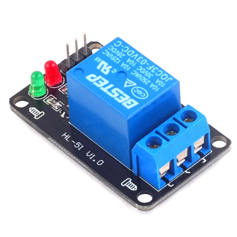 1 قطعة 1 قناة 3 فولت وحدة التت - مراجعة Relay Module 1 Channel وسعره