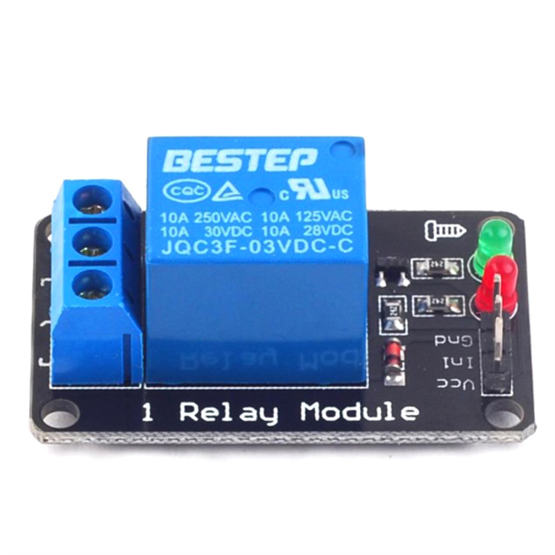 1 قطعة 1 قناة 3 فولت وحدة التت - مراجعة Relay Module 1 Channel وسعره