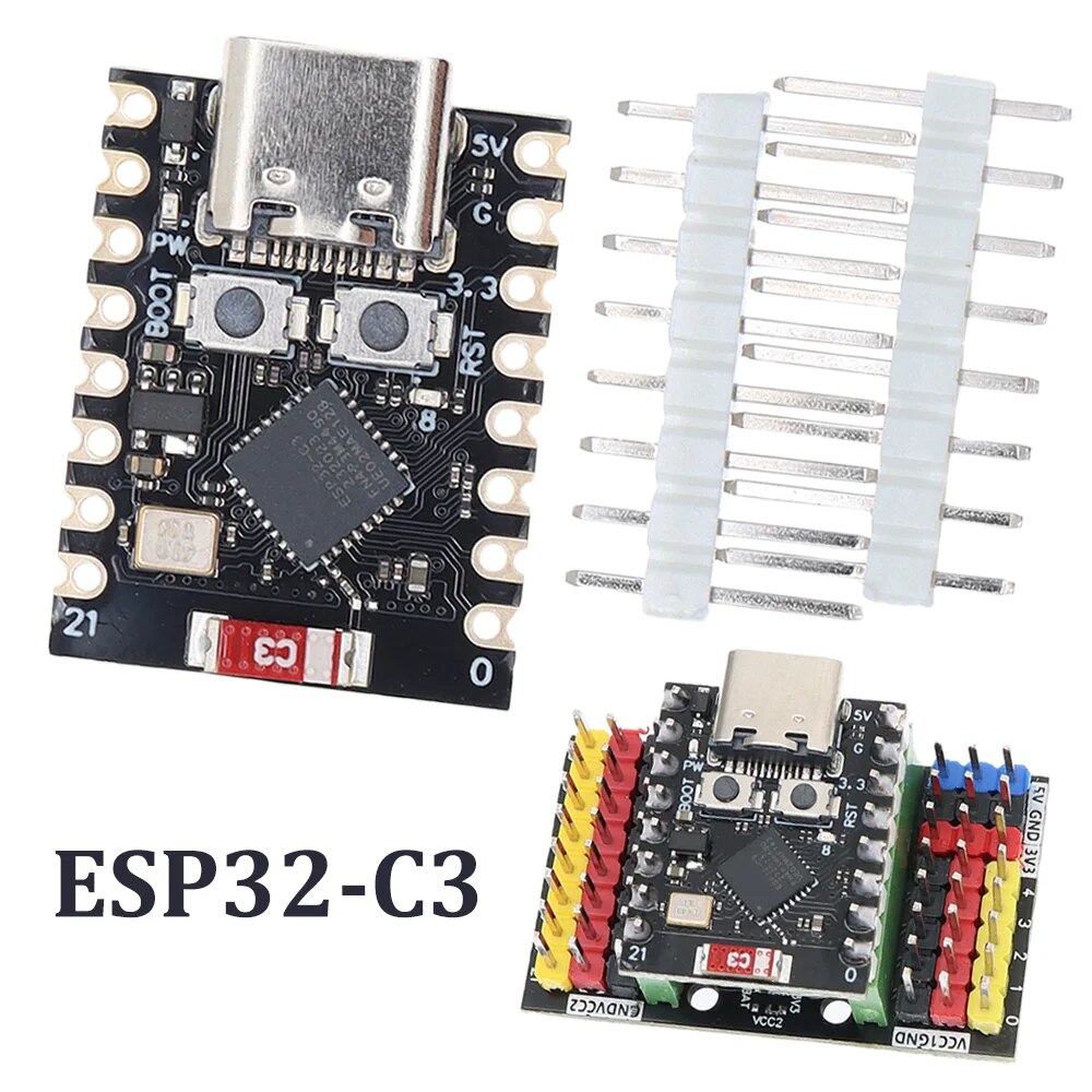 TENSTAR ESP32 C3 SuperMini Dev - مراجعة Lora Rfm95 وسعره