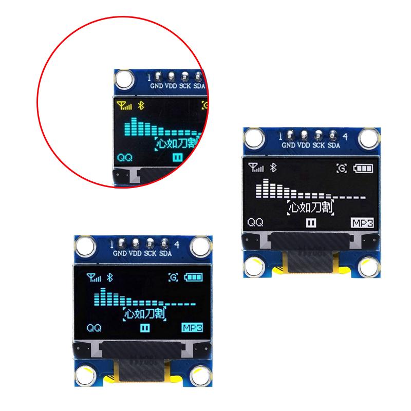 شاشة OLED مقاس 0.96 بوصة بدقة  - مراجعة Oled Display 0.96 وسعره