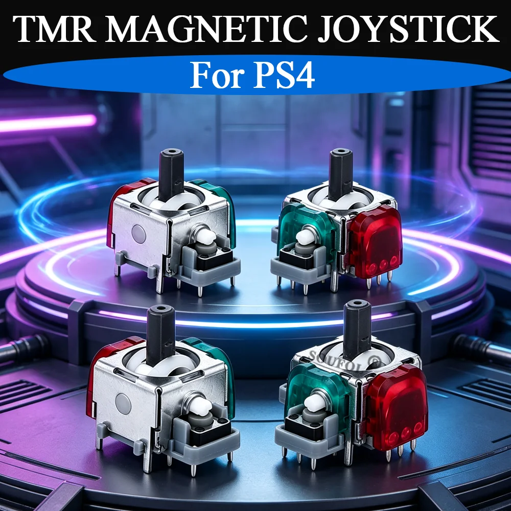 2/4/8/10 قطع، عصا تحكم مغناطيس - مراجعة Joystick Module وسعره