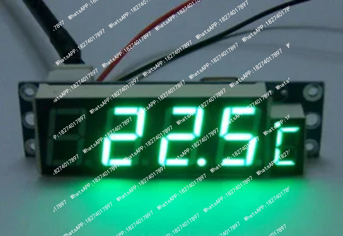 وحدة عرض مقياس الحرارة الرقمي  - مراجعة Ds18B20 وسعره