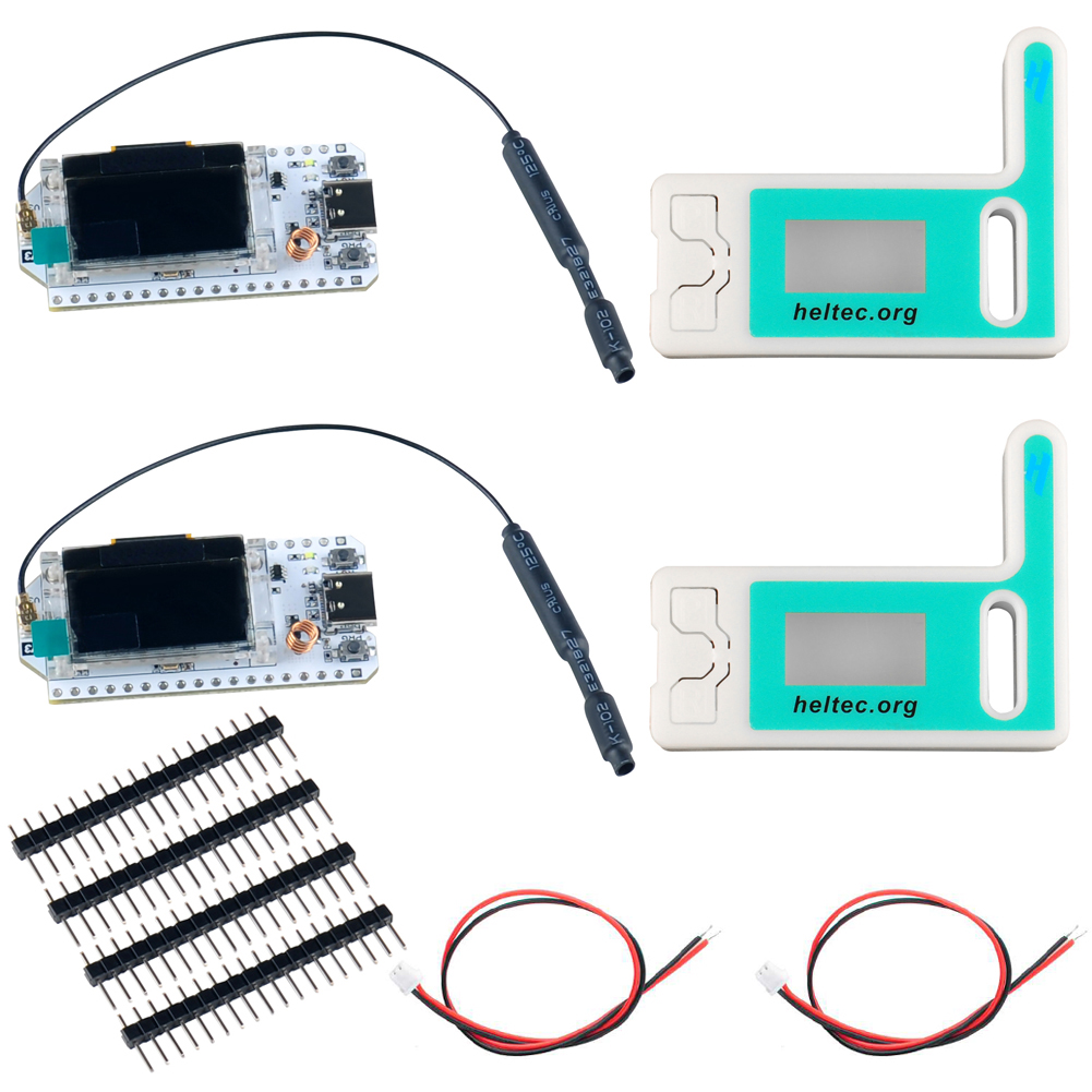 2 مجموعات ESP32 LoRa V3 مجلس ا - مراجعة Oled Display 0.96 وسعره