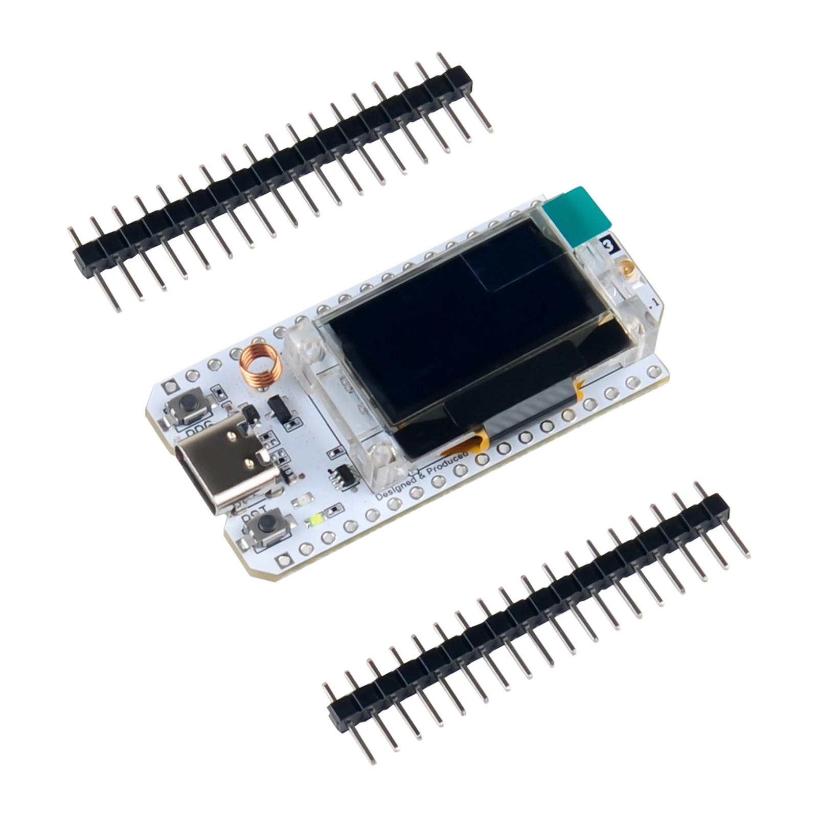 لوحة تطوير ESP32 lora 32 v3 HT - مراجعة Oled Display 0.96 وسعره