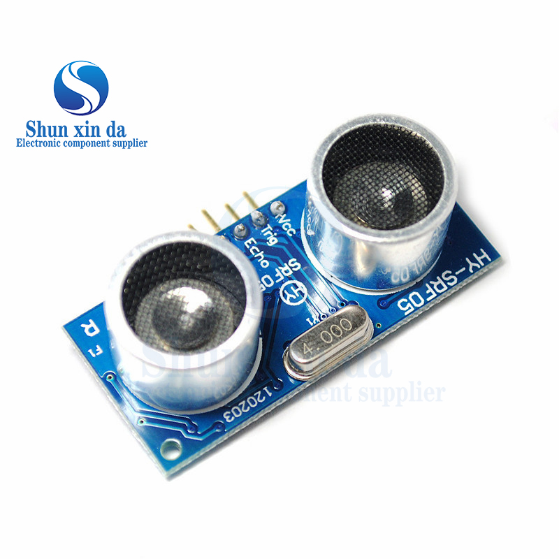 وحدة استشعار المسافة بالموجات  - مراجعة Ultrasonic Sensor Hc-Sr04 وسعره