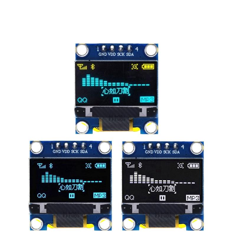 شاشة OLED من نوع SSD1306 مقاس  - مراجعة Oled Display 0.96 وسعره