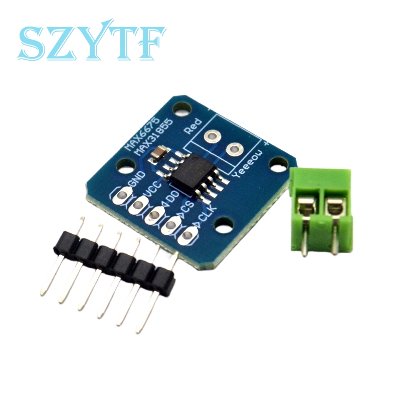 جهاز استشعار درجة الحرارة من ا - مراجعة Thermocouple Module K Type وسعره