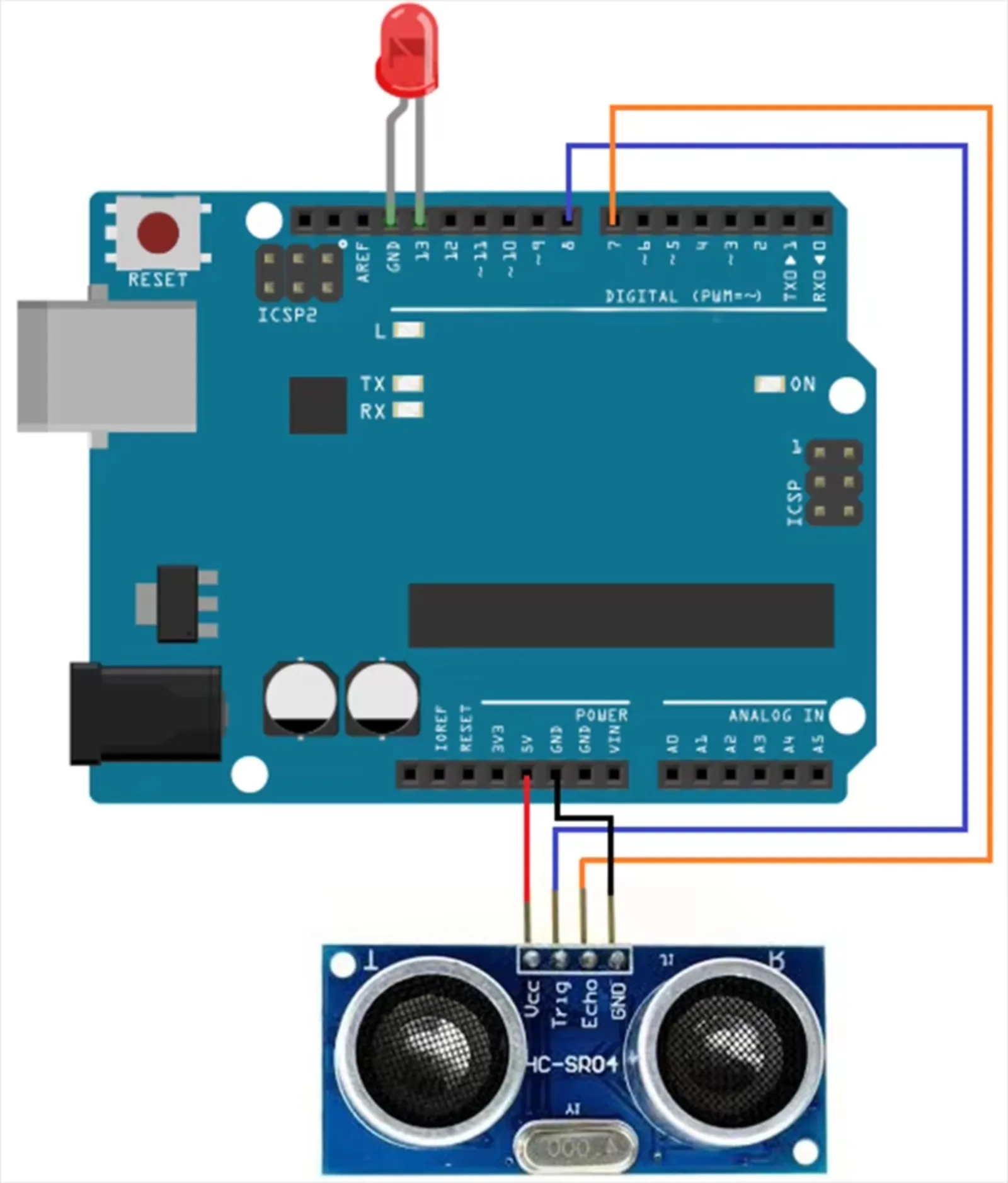 مجموعة مستشعر الموجات فوق الصو - مراجعة Ultrasonic Sensor Hc-Sr04 وسعره